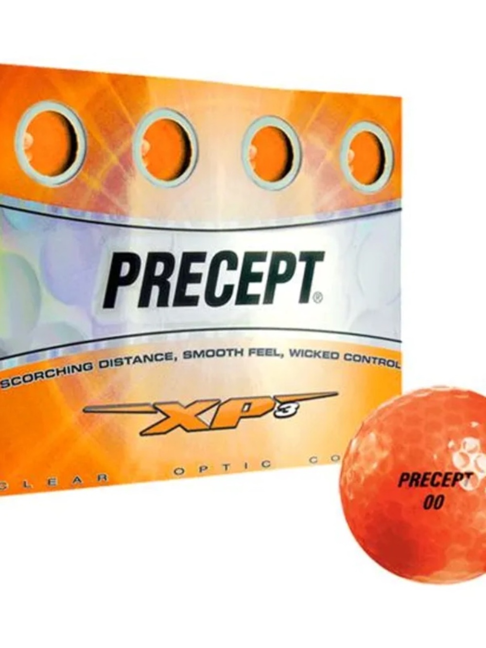 Precept XP3 Orange Golf Balls (1 dozen)